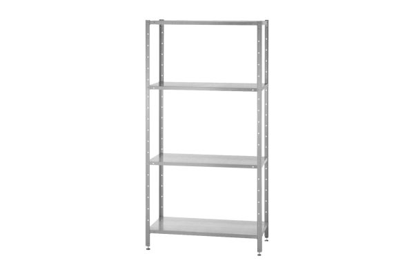 Стеллаж полочный СПЛб -1800*1200*400 "Base" (полка 4 шт, усиление 4 шт